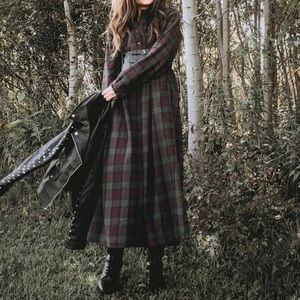 Hazel Creek heavy weight flannel dress.
